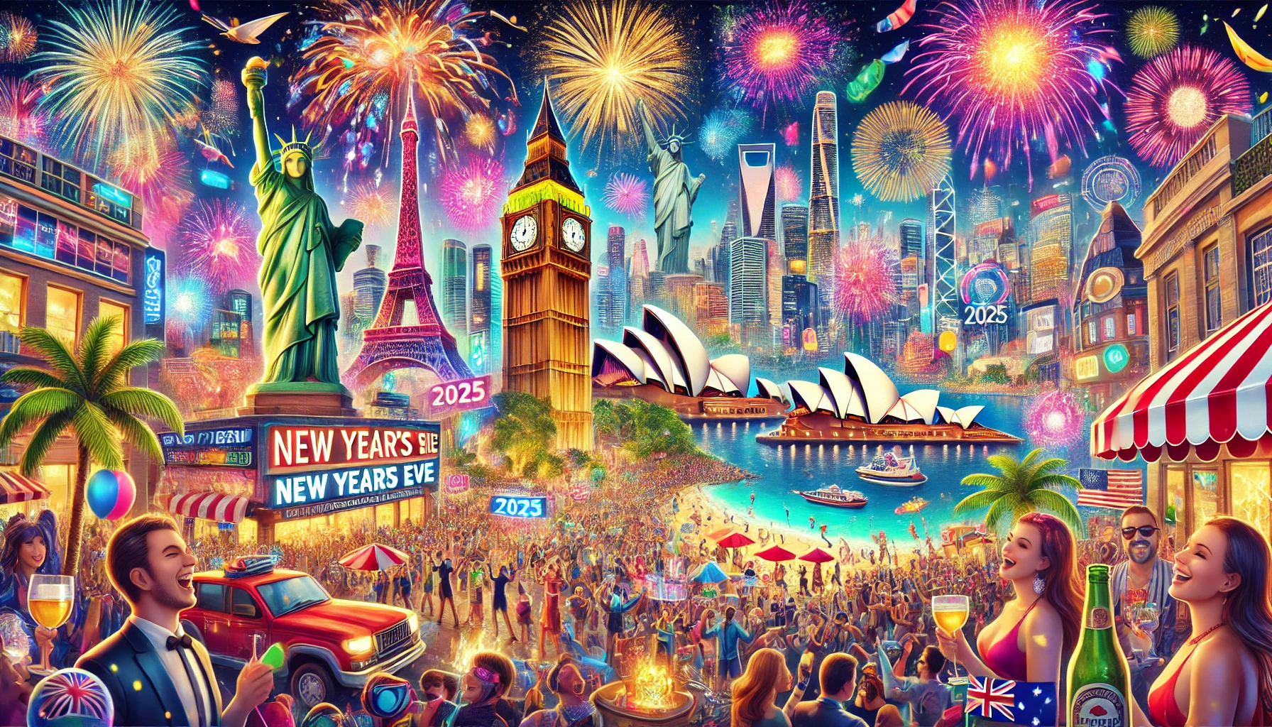 Top 10 Places to Celebrate New Year's Eve 2025 Around the World